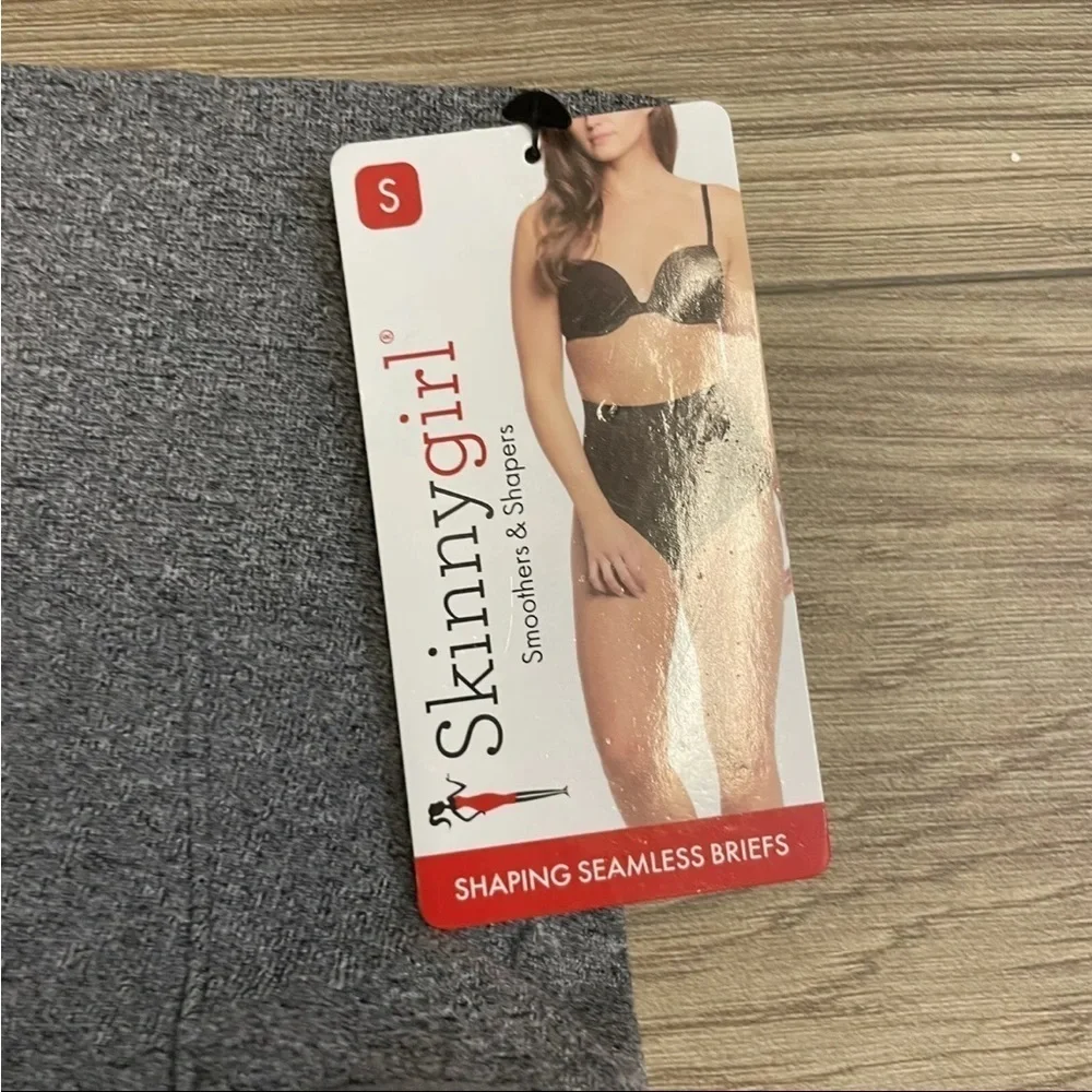 Skinnygirl Smoothers & Shapers Gray Shaping Seamless Briefs Underwear